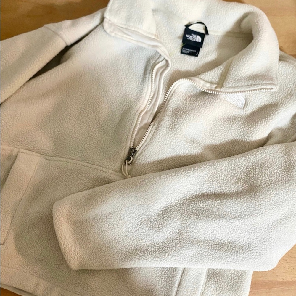 White North Face Women’s Jacket Size S